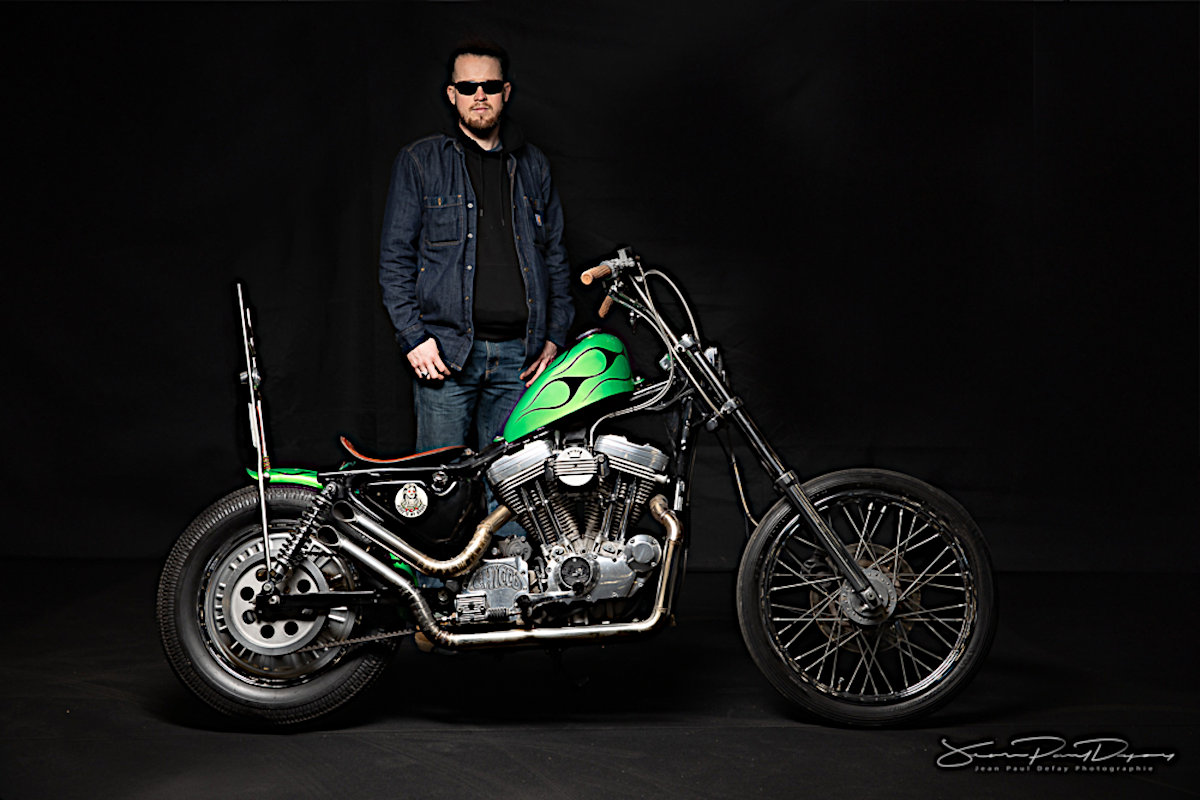 Sportst' & Early ; deux choppers Harley-Davidson sortis de chez Leuk Motorcycle.