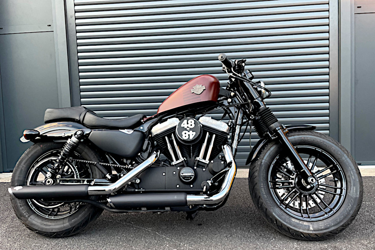 Une Harley-Davidson Sportster Forty-Eight 2018, à vendre chez Leuk Motorcycle.